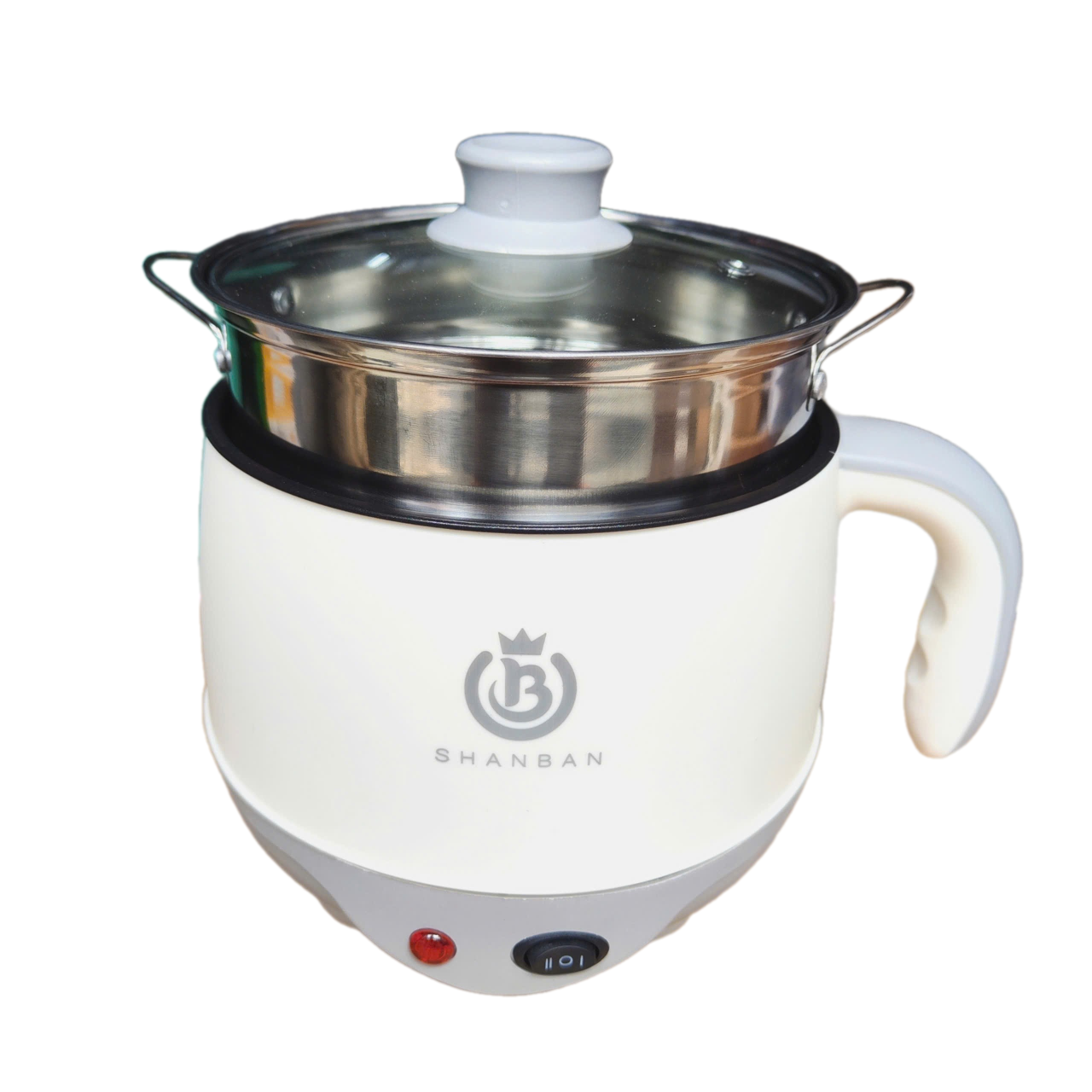 Nồi Lẩu Điện Mini ShanBan Có Lồng Hấp