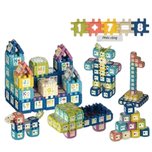 HỘP 300 MẢNH LẮP GHÉP BUILDING BLOCKS 6625-1